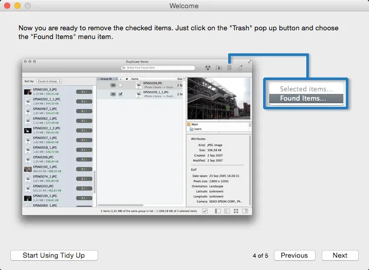 Tidy Up 6.0.9 cracked for MacOs Download — Screenshots 2