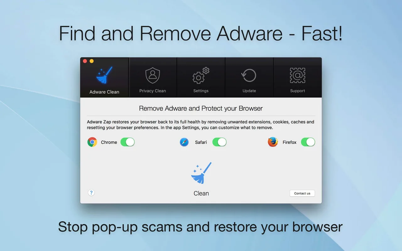 Adware Zap – Malware Cleaner 2.12.0 crack for Mac Download — Screenshots 1