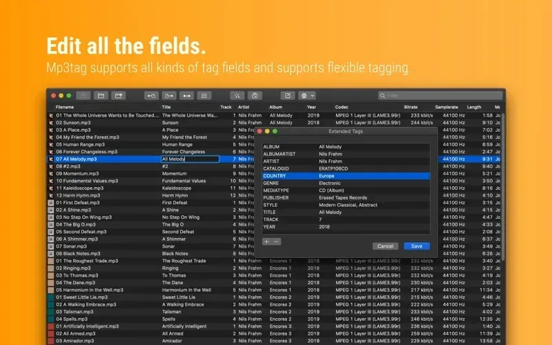 Mp3tag 1.9.10 Cracked for Mac Download — Screenshots 2