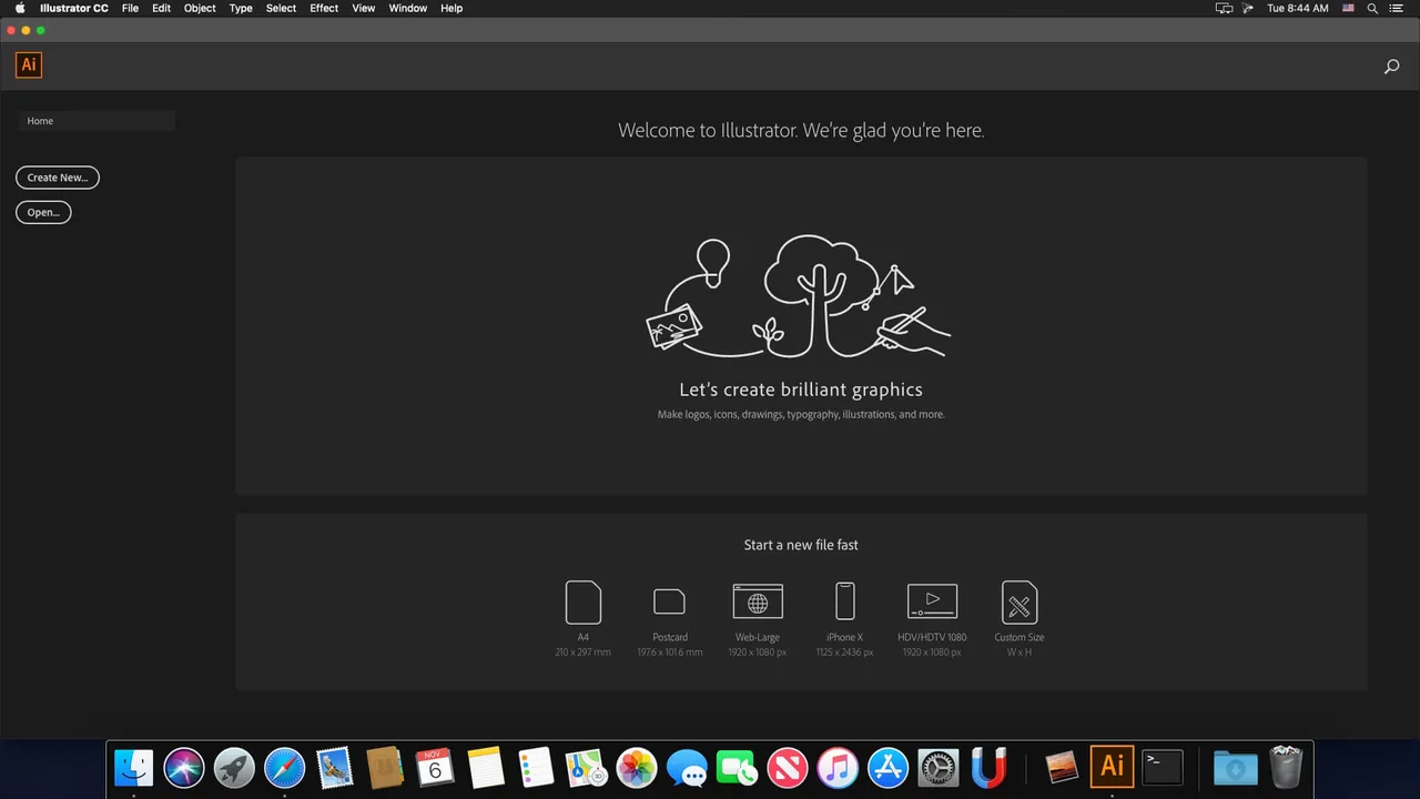 Adobe Illustrator v28.6 Cracked for MacOs Download — Screenshots 1