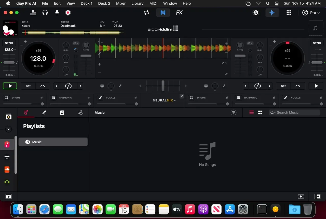 Algoriddim djay Pro 5.5 Crack for Mac Download — Screenshots 2