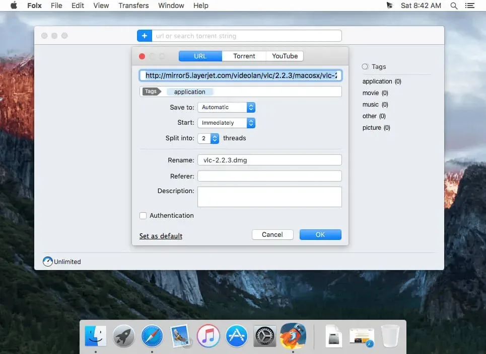 Folx Pro v5.31 crack for Mac Download — Screenshots 2