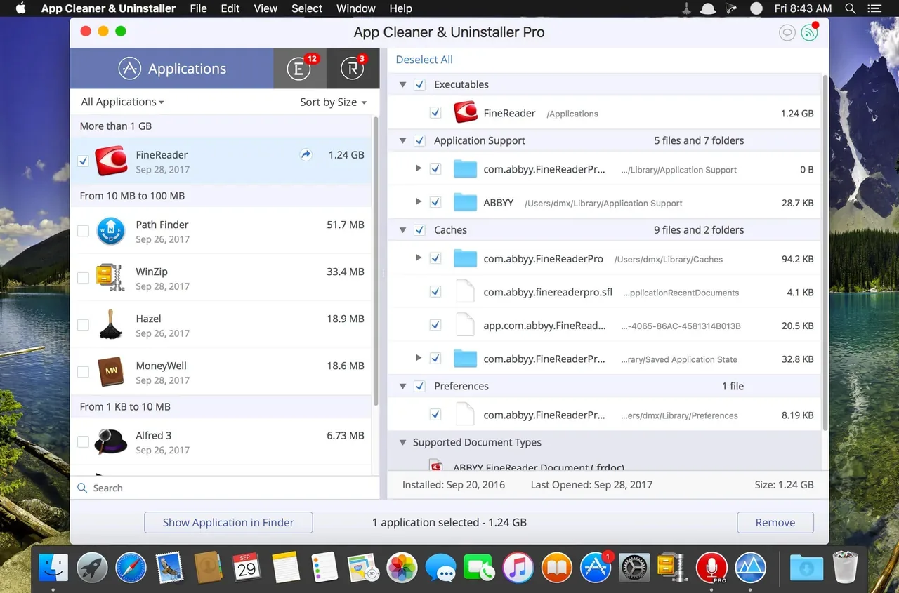 App Cleaner & Uninstaller Pro 9.0 Cracked for Mac Download — Screenshots 2