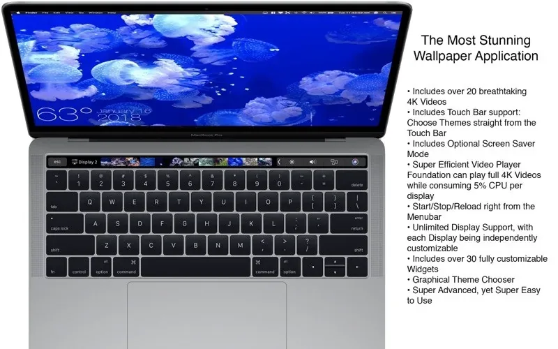 Aquarium 4K – Live Wallpaper 3.0 full crack for Mac download — Screenshots 2