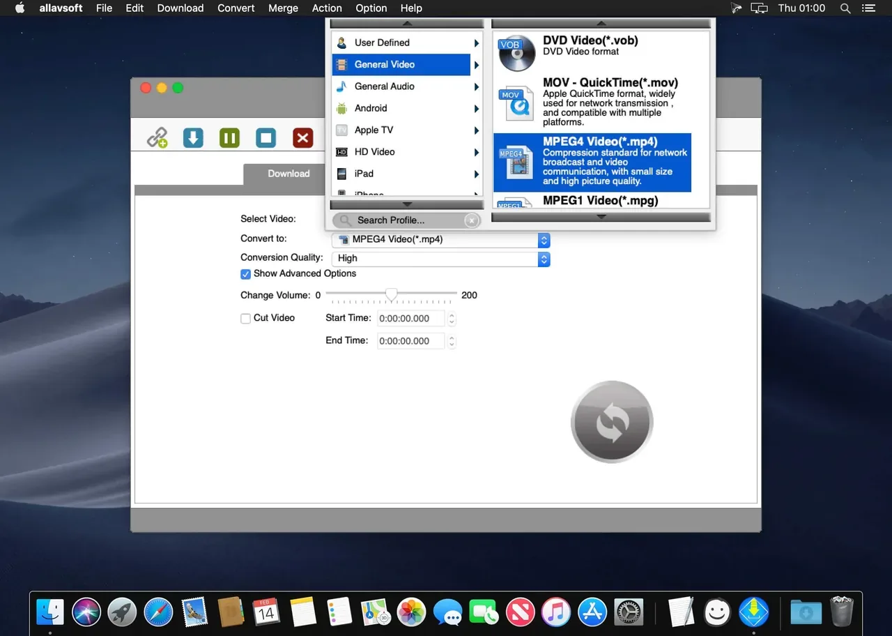 Allavsoft Video Downloader Converter 3.28.4.9401 Cracked for Mac Download — Screenshots 2