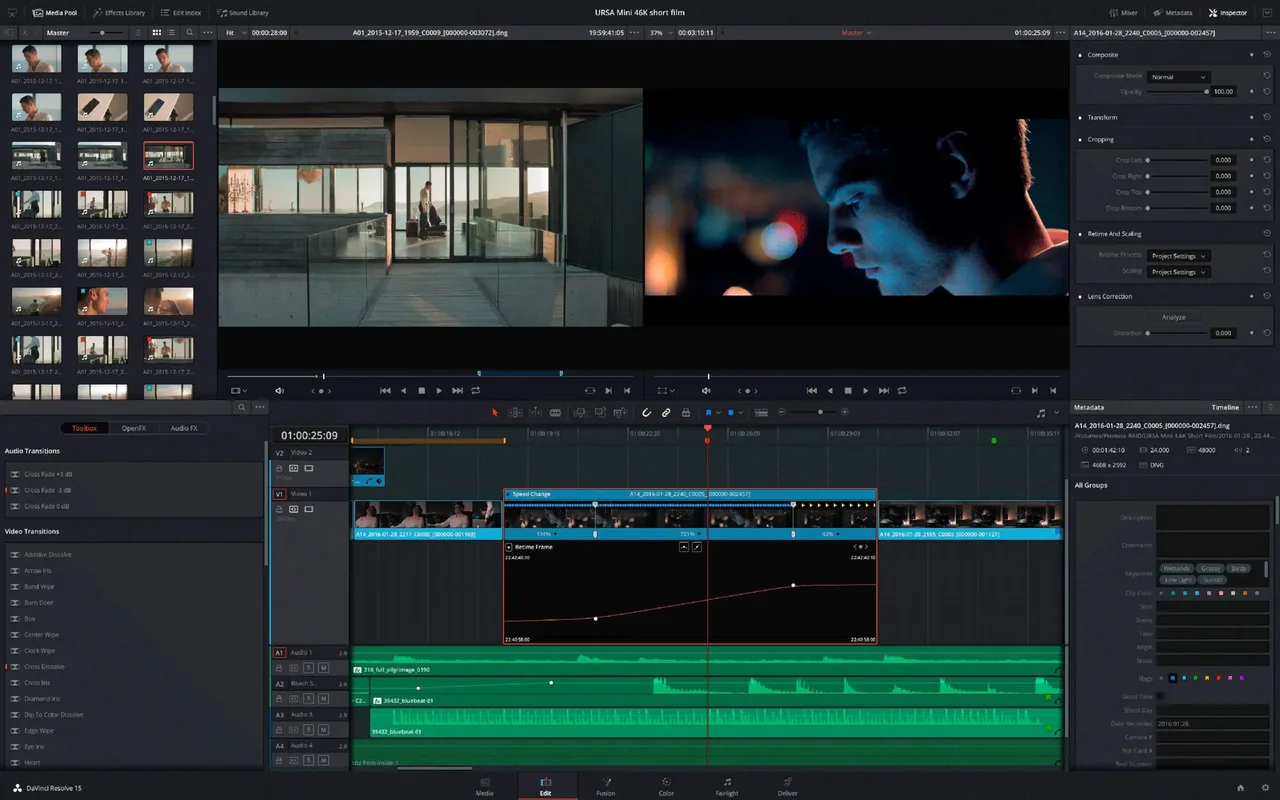 Blackmagic Design DaVinci Resolve Studio 20.2.1 Cracked for Mac Download — Screenshots 1