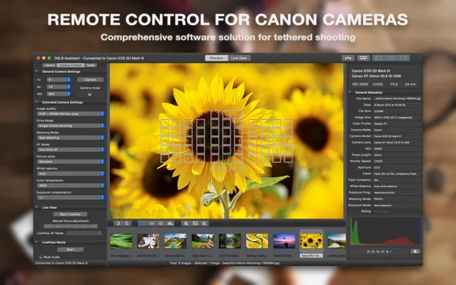DSLR Assistant v3.9.5 full  Crack for Mac Download — Screenshots 1