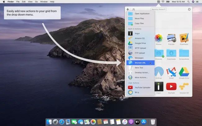 Dropzone 4 Pro 4.80.74 full crack  for Mac Download — Screenshots 1