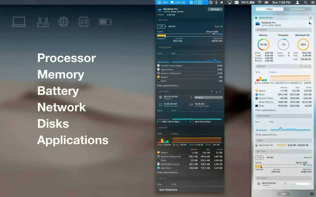 iStatistica Pro v7.11 full Crack for Mac Download — Screenshots 2