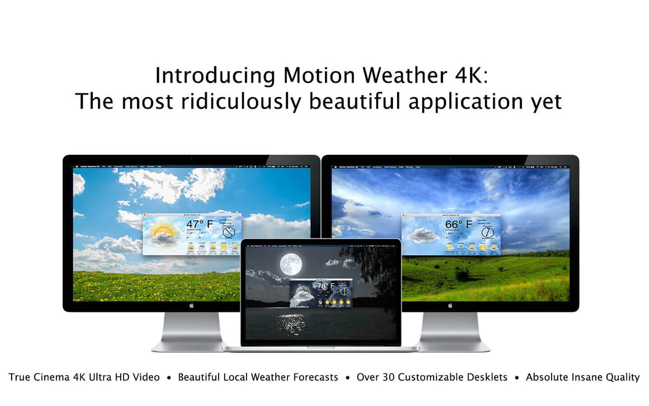 Motion Weather 4K – Ultra HD 1.2.1 full Crack for Mac Download — Screenshots 1