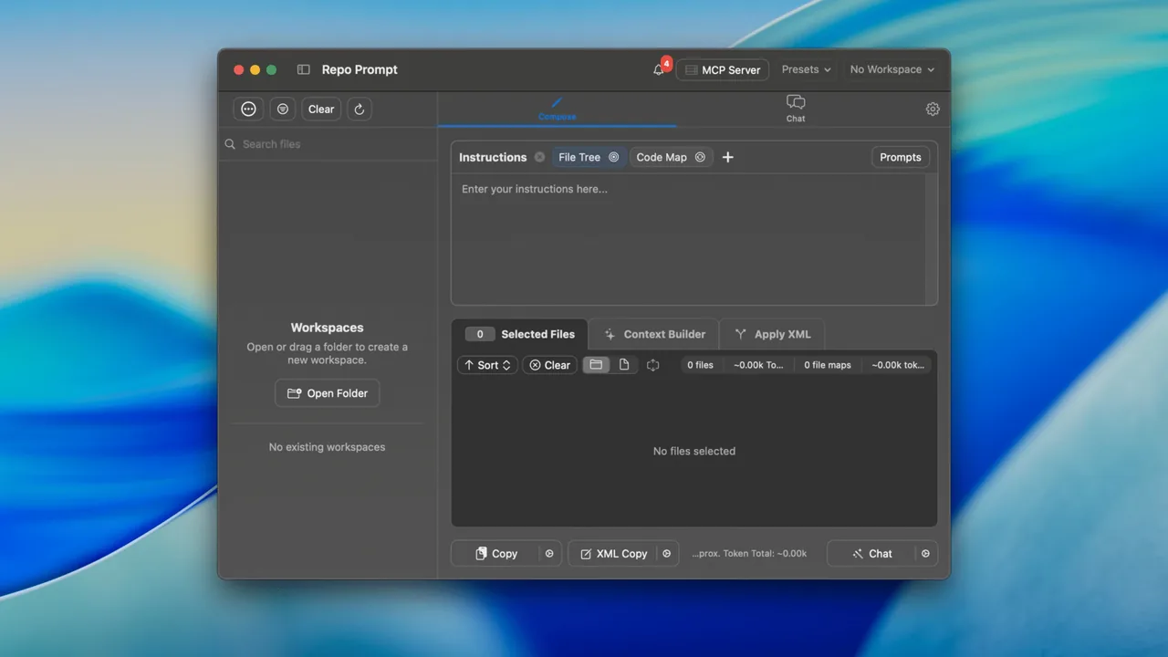 Repo Prompt 1.5.4 Cracked for Mac Download — Screenshots 1