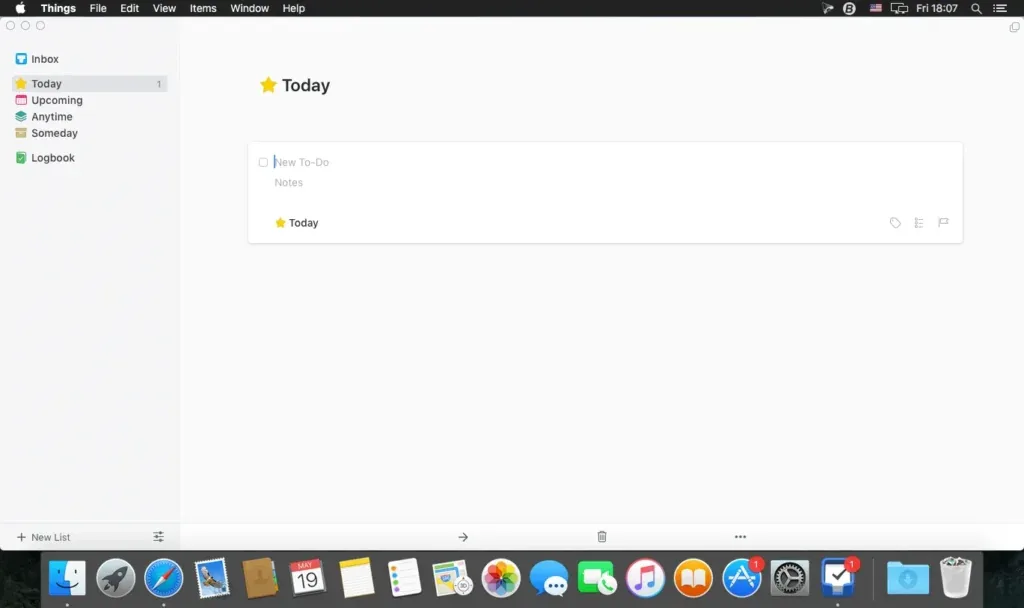 Things v3.22.7 full Crack for Mac Download — Screenshots 1