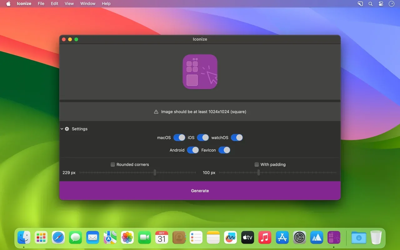 Iconize V1.6.2 cracked for MacOs Download — Screenshots 2