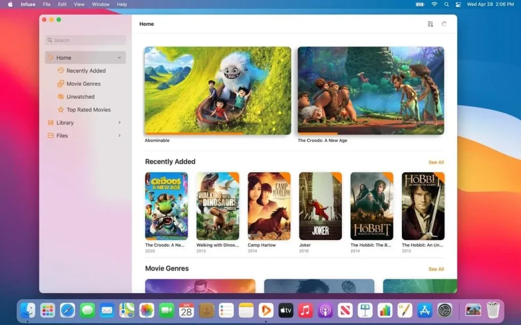Infuse PRO 8.3.5 full Crack for mac Download — Screenshots 1