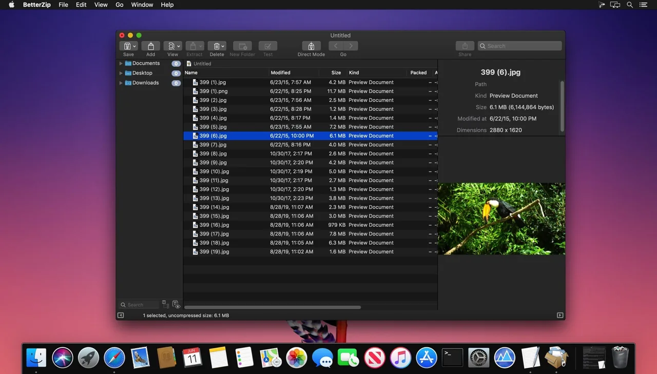 BetterZip 5.4.0 full Crack for Mac Download — Screenshots 1