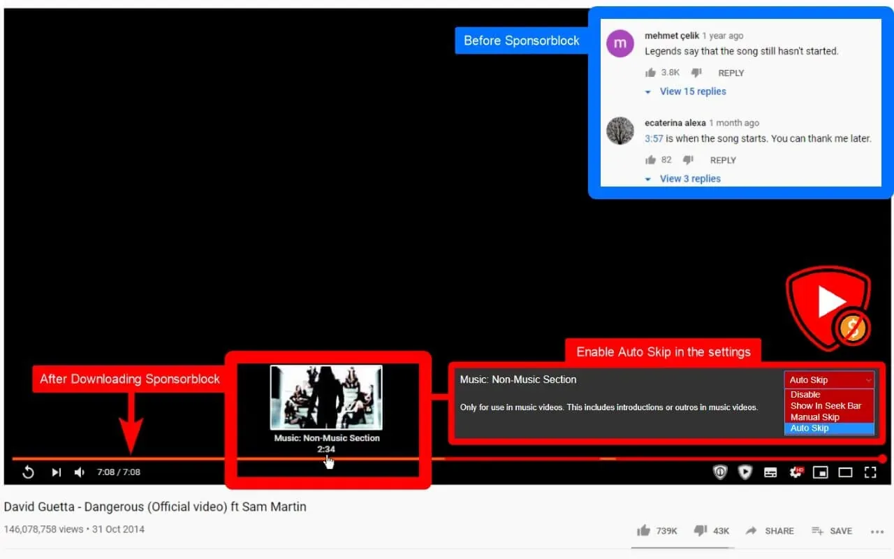 SponsorBlock for YouTube 6.1 crack for Mac Download — Screenshots 2