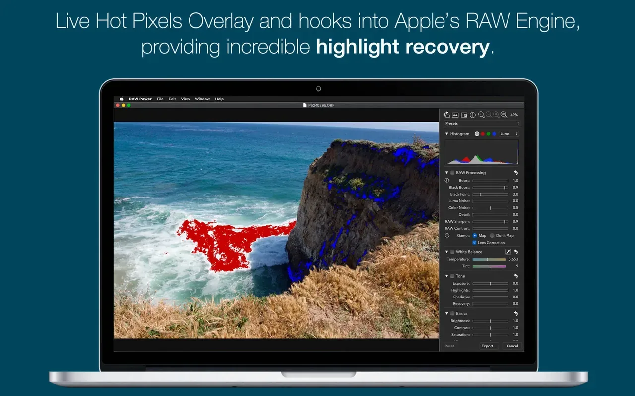 RAW Power 3.5.3 Cracked for Mac Download — Screenshots 2