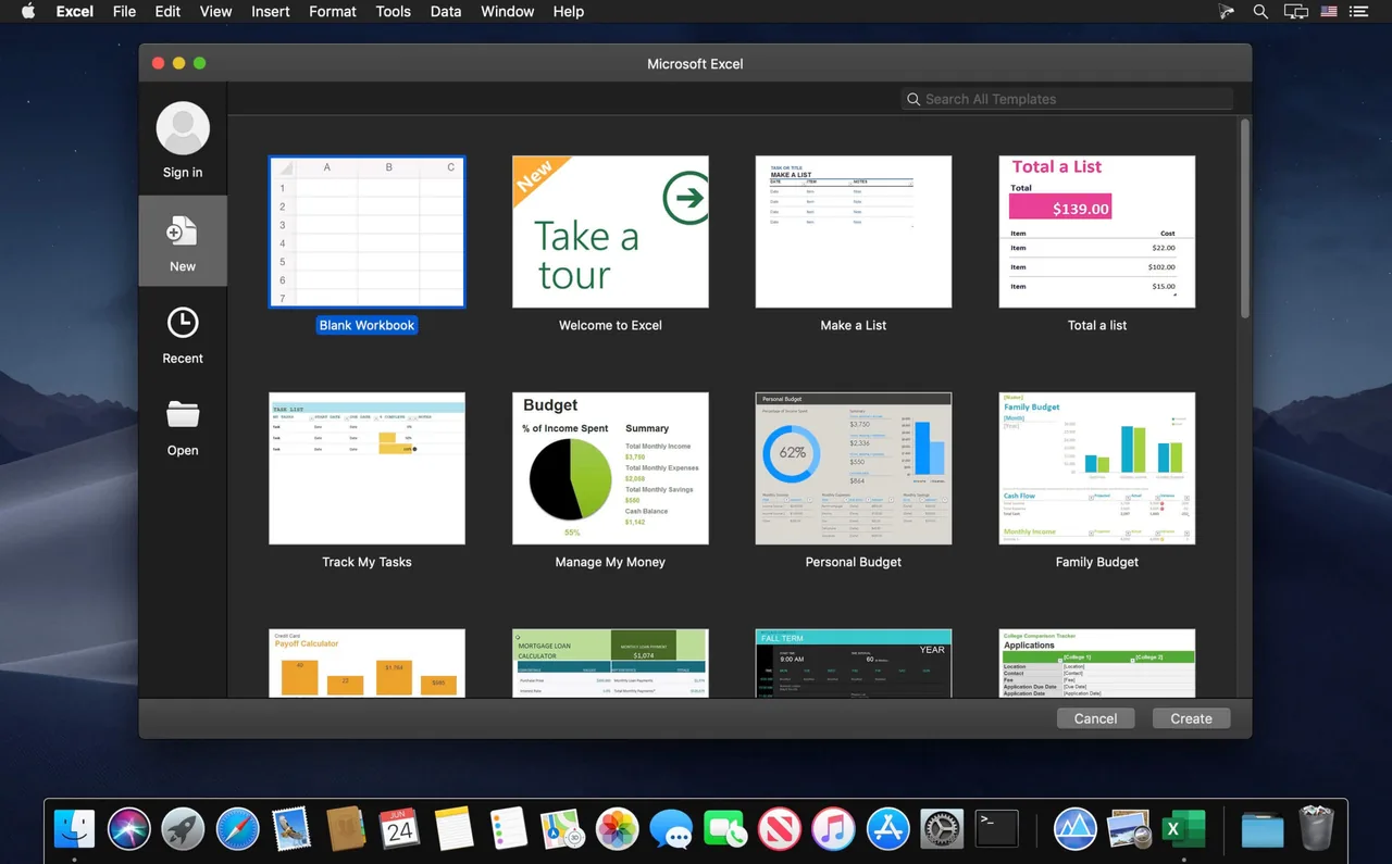 Microsoft Excel 16.102 full crack for Mac Download — Screenshots 1