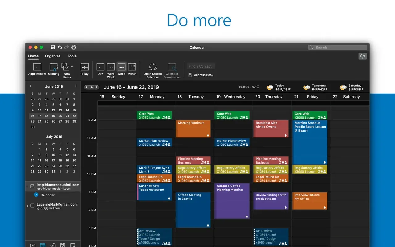 Microsoft Outlook v16.102 crack for Mac download — Screenshots 2