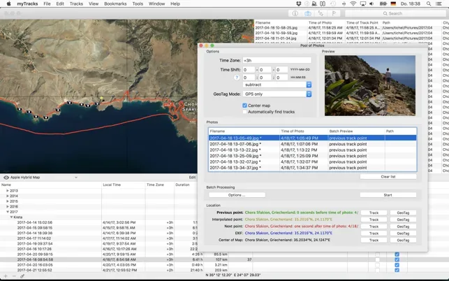 myTracks 4.4.5 Crack for Mac Download — Screenshots 2