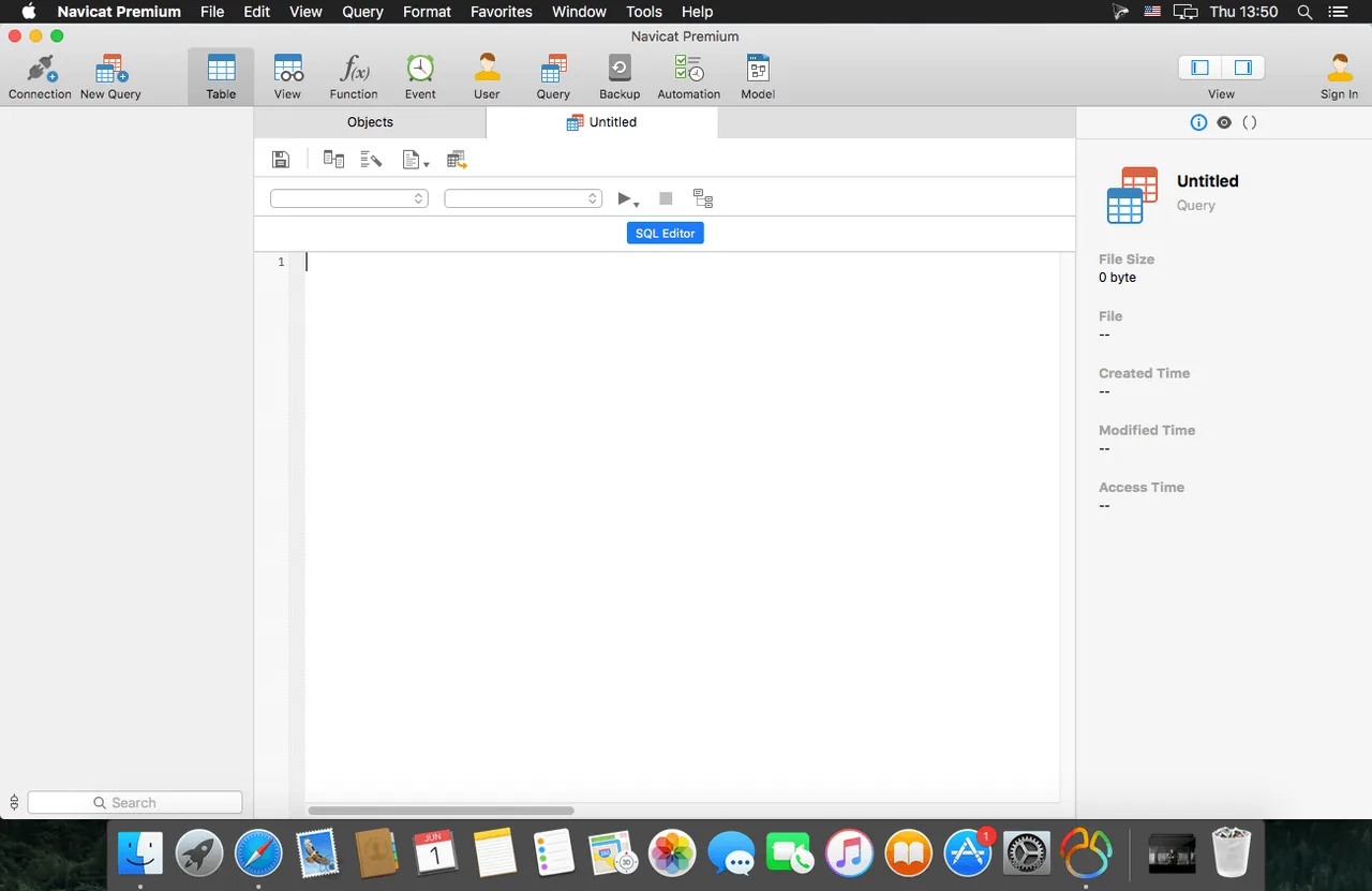 Navicat Premium V17.3.6 full Crack for Mac Download — Screenshots 1
