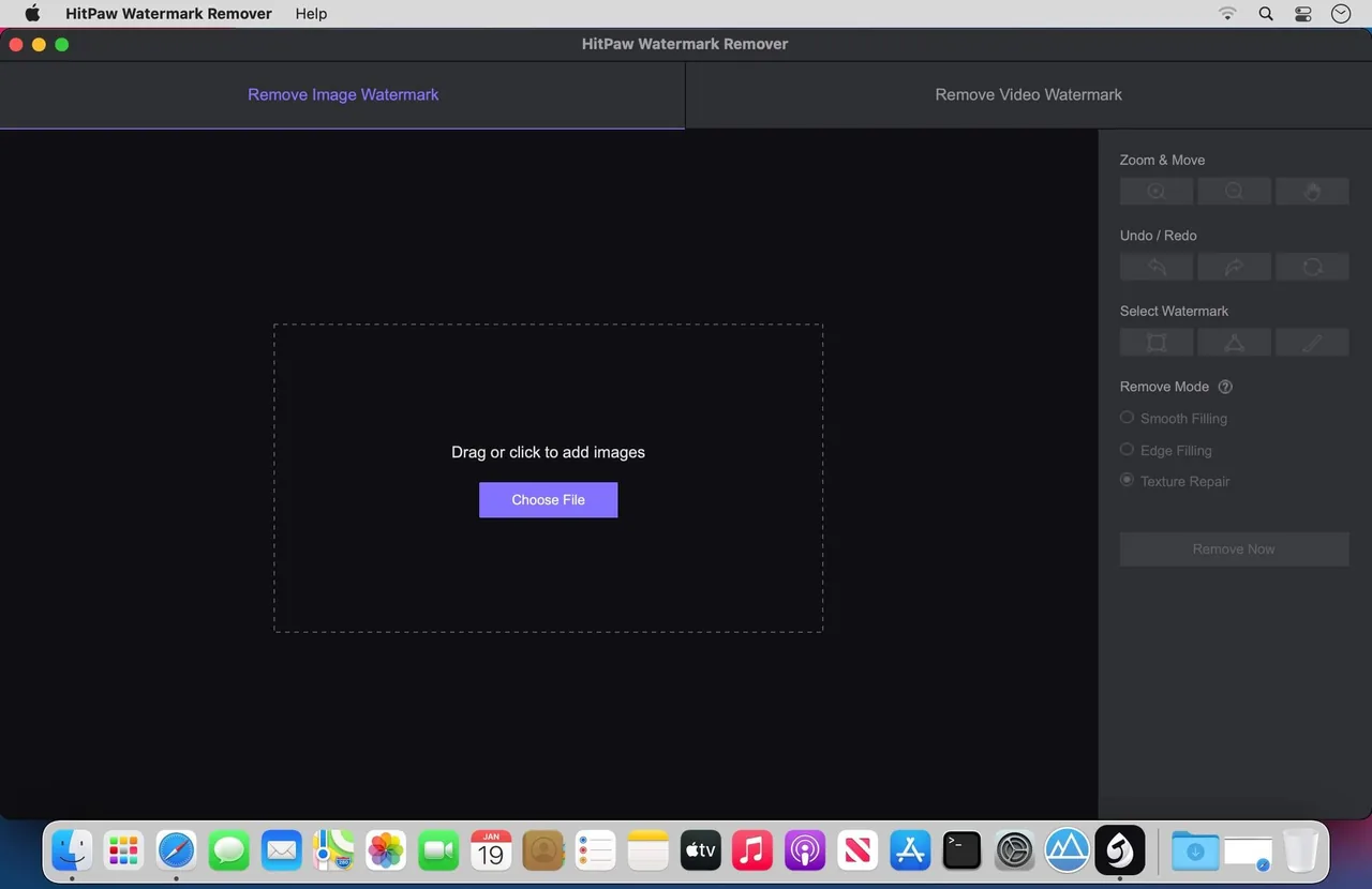 HitPaw Watermark Remover 2.5.0.7 for MacOs Download — Screenshots 1