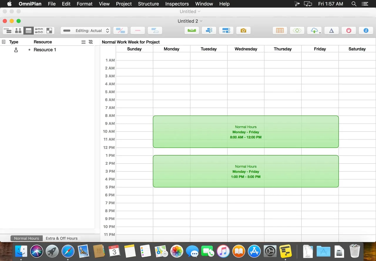 OmniPlan Pro 4.10 Cracked for Mac Download — Screenshots 1