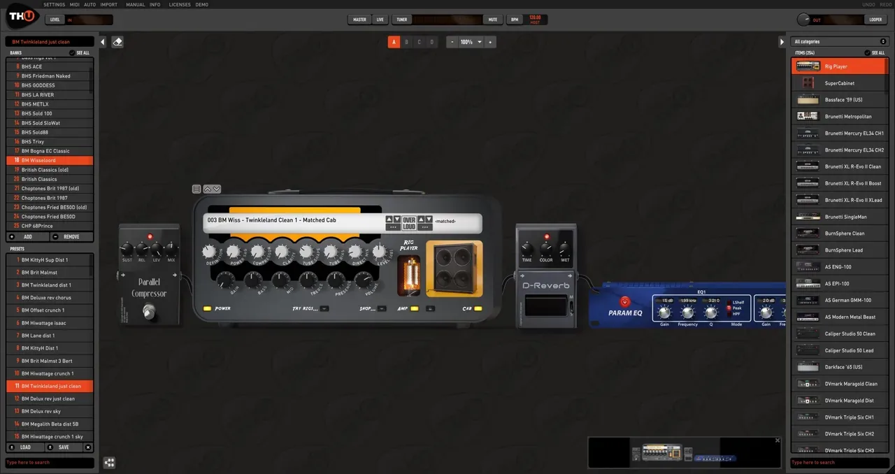 Overloud TH-U Premium v2.0.8 Crack for Mac Download — Screenshots 2