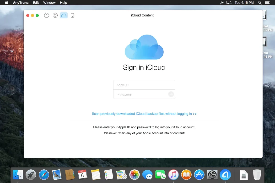 AnyTrans for iOS v8.9.14 crack for Mac Download — Screenshots 2