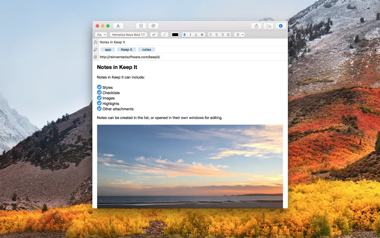 Keep It 2.7.5 full crack for Mac Download — Screenshots 2