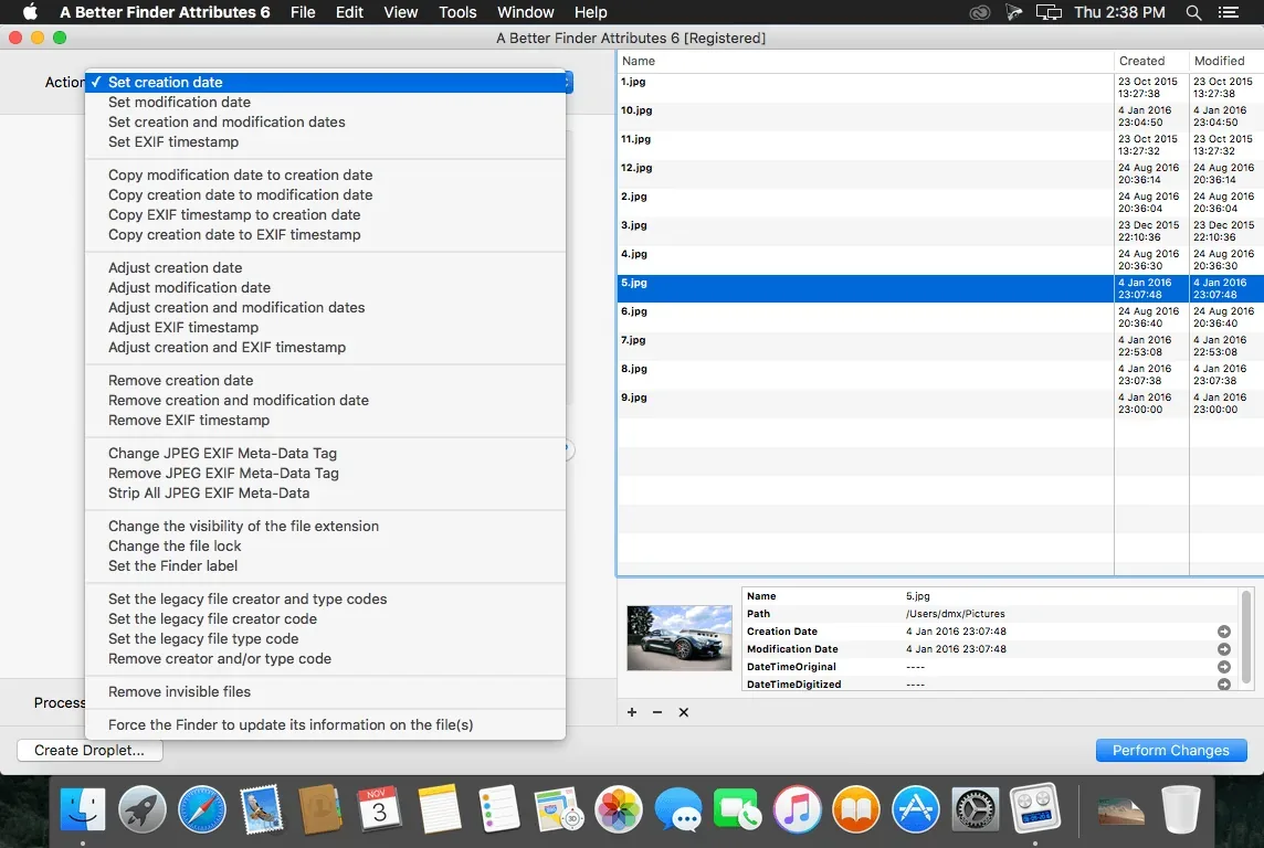 A Better Finder Attributes  v77.41 full Crack for mac Download — Screenshots 2