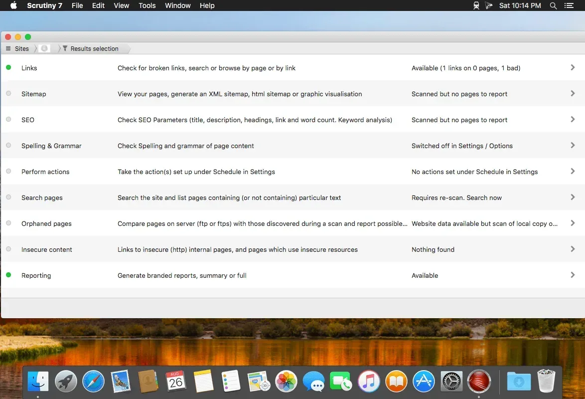 Scrutiny 12.11.3 Cracked for Mac Download — Screenshots 2