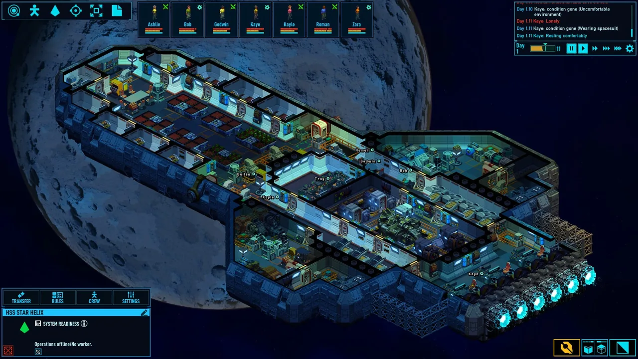 Space Haven v0.20.0.29 cracked for MacOs download — Screenshots 1