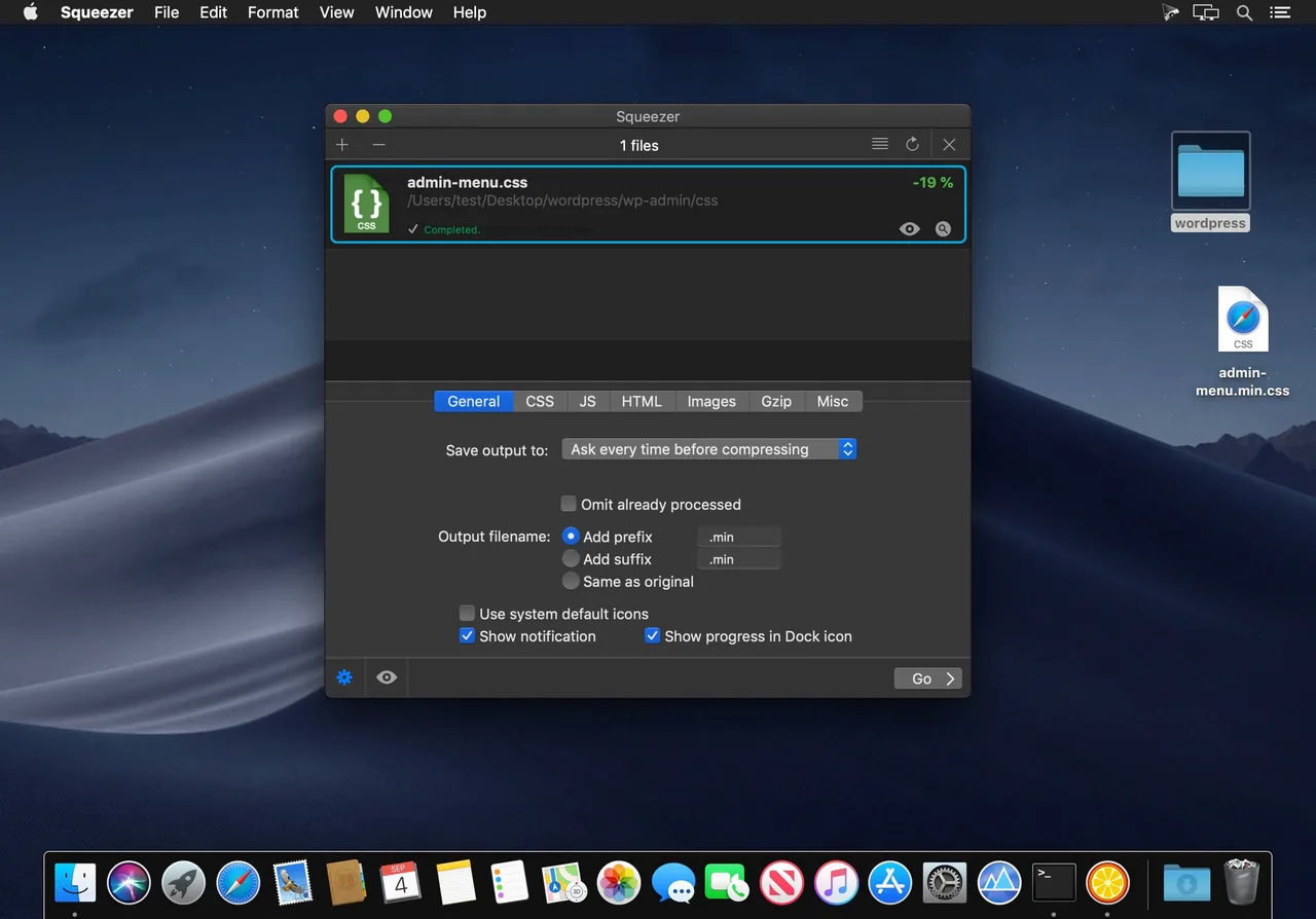Squeezer v2.9.4 crack for Mac Download — Screenshots 1