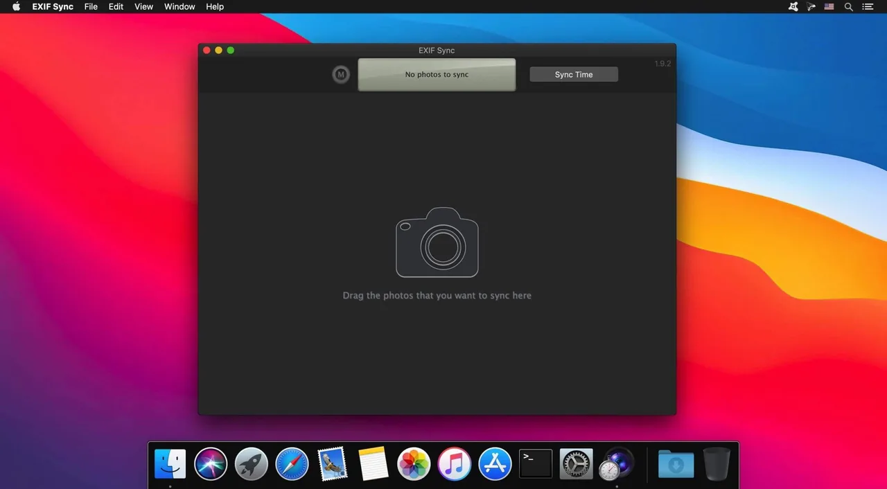 EXIF Sync 1.9.8 Cracked for Mac Download — Screenshots 1