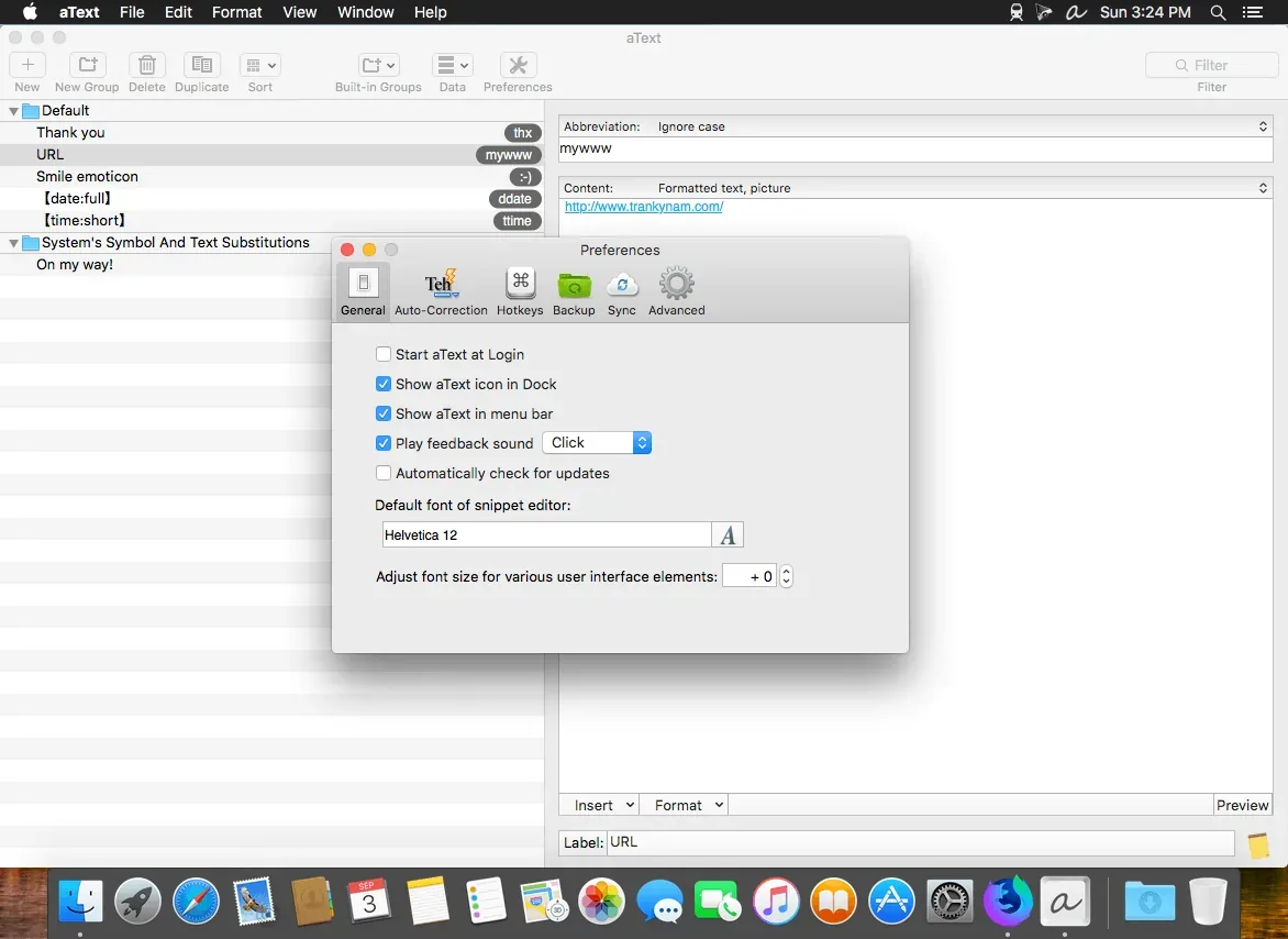 aText v4.2.0 full Crack for Mac Download — Screenshots 2