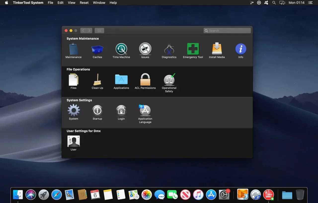 TinkerTool System v9.85 Cracked for MacOs Download — Screenshots 2