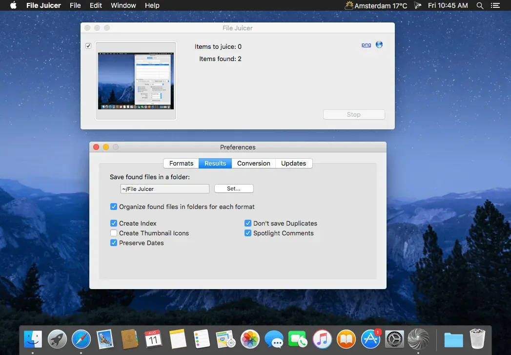 File Juicer v4.112 full crack for Mac Download — Screenshots 2