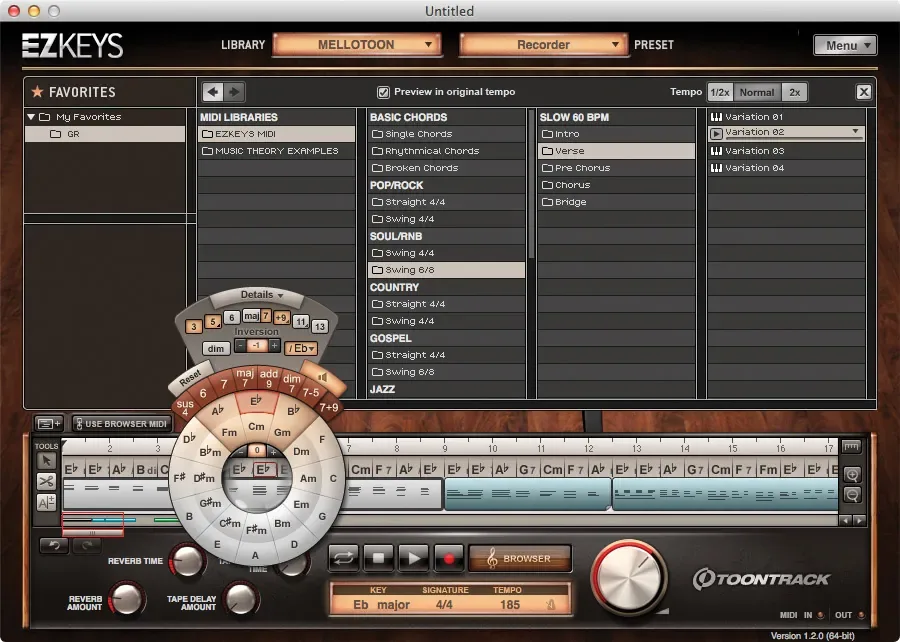 Toontrack Mellotoon EKX v1.1.0 Cracked for Mac Download — Screenshots 1