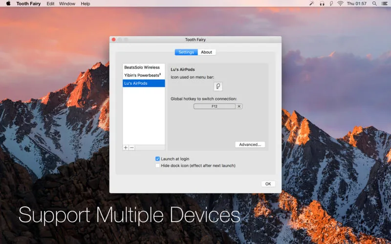 ToothFairy v2.8.8 full crack for Mac Download — Screenshots 1