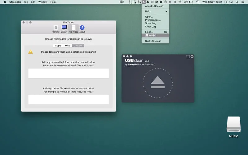 USBclean 4.4 crack for Mac Download — Screenshots 1
