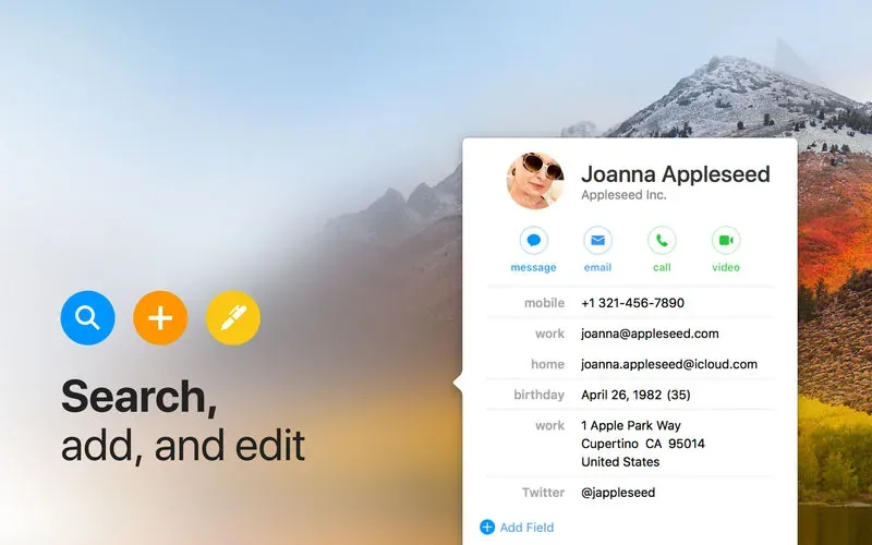 Cardhop 2.4.1 Cracked for Mac Download — Screenshots 2