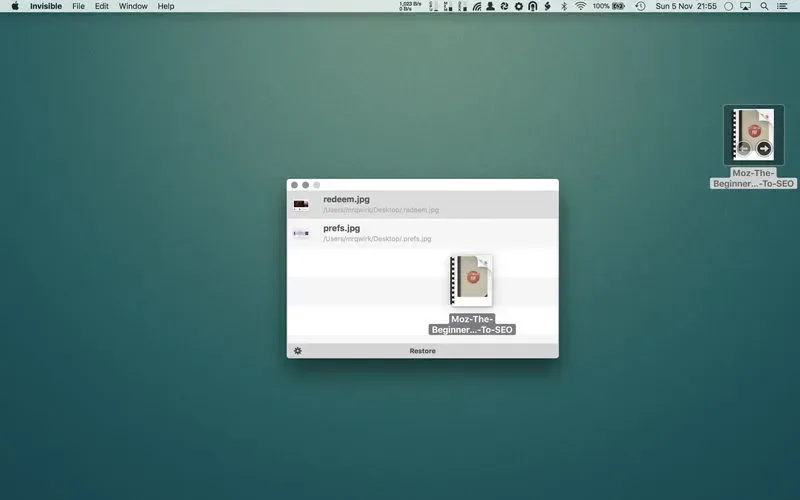 Invisible v3.2 full Crack for Mac Download — Screenshots 2