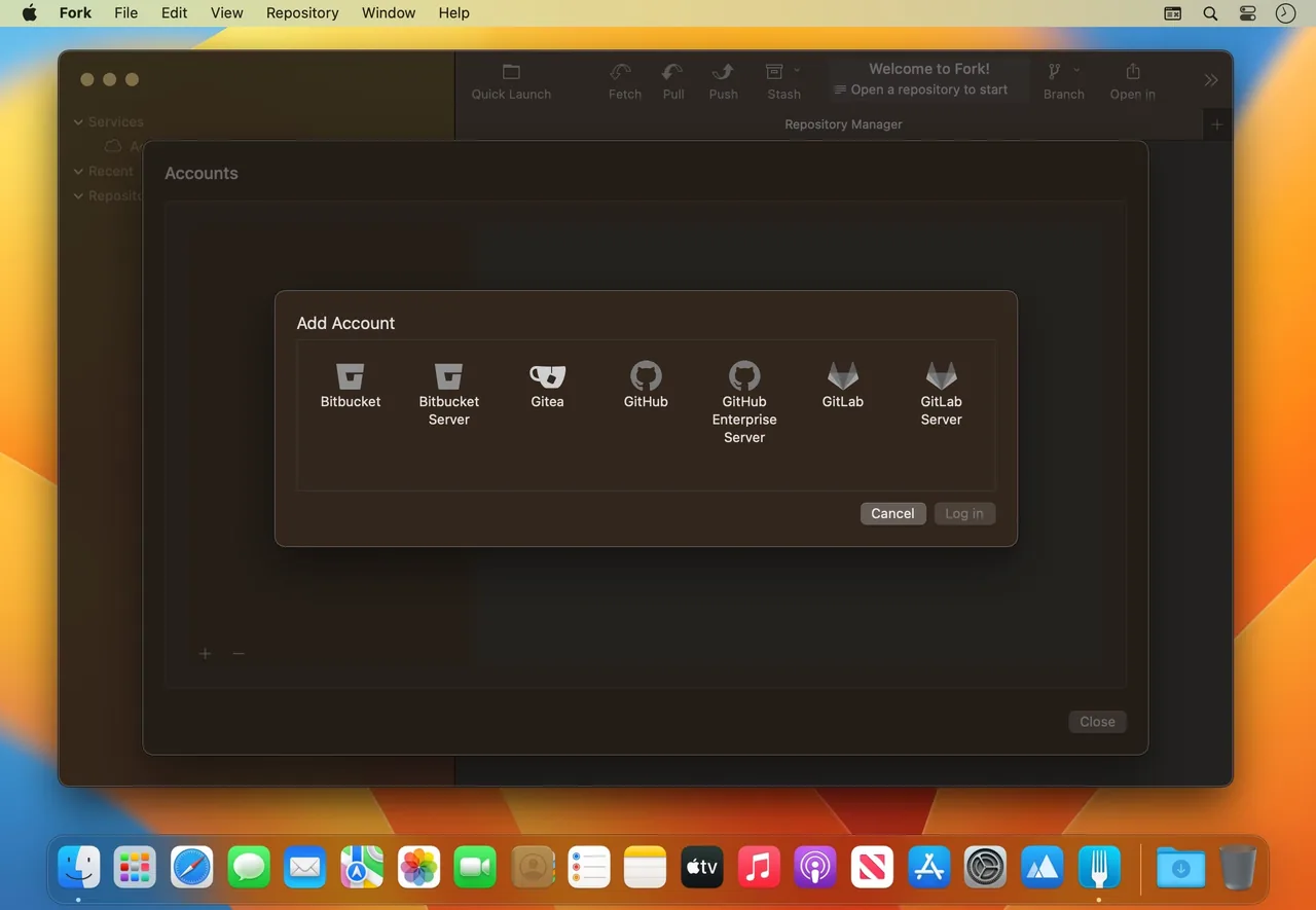 Fork 2.58.0 cracked for MacOs Download — Screenshots 1