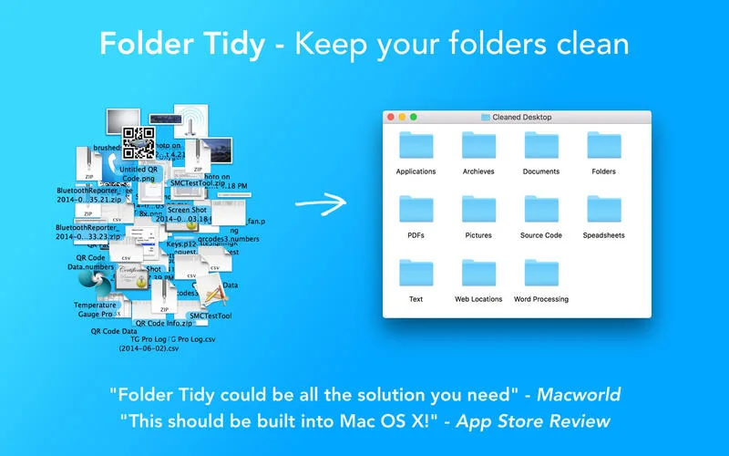 Folder Tidy 2.9.7 Cracked for Mac Download — Screenshots 1