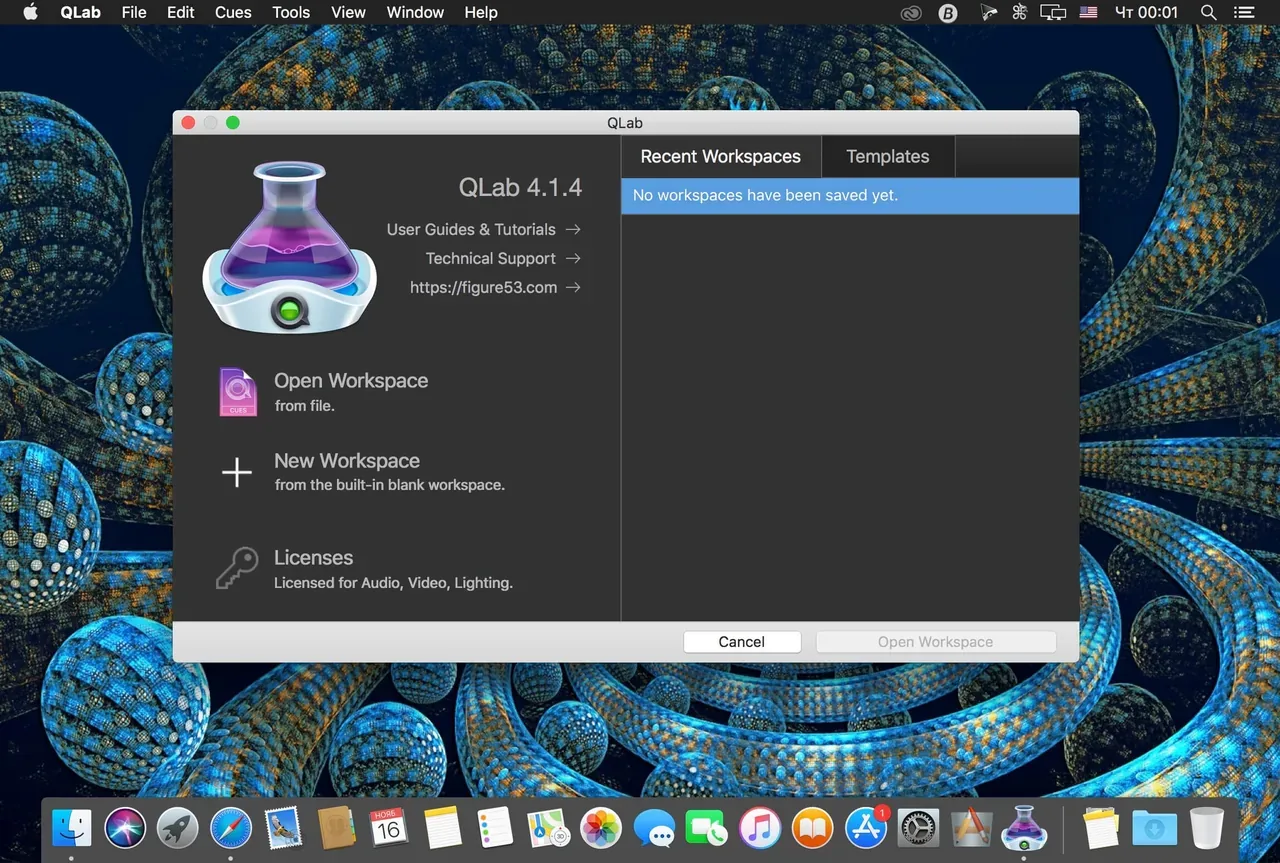 QLab Pro 5.5.6 full Cracked for Mac Download — Screenshots 2