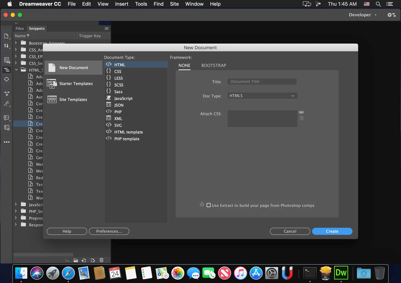 Adobe Dreamweaver 2025 v21.7 Crack for Mac Download — Screenshots 1