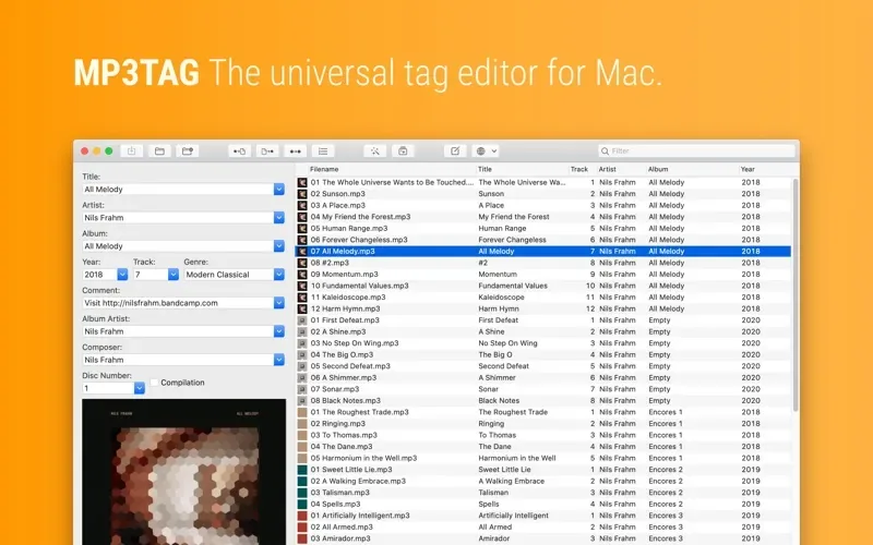 Mp3tag 1.9.10 Cracked for Mac Download — Screenshots 1