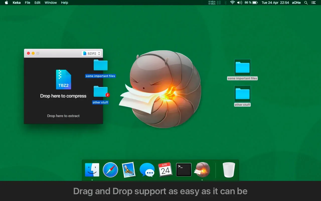 Keka 1.6.0 Cracked for Mac Download — Screenshots 2